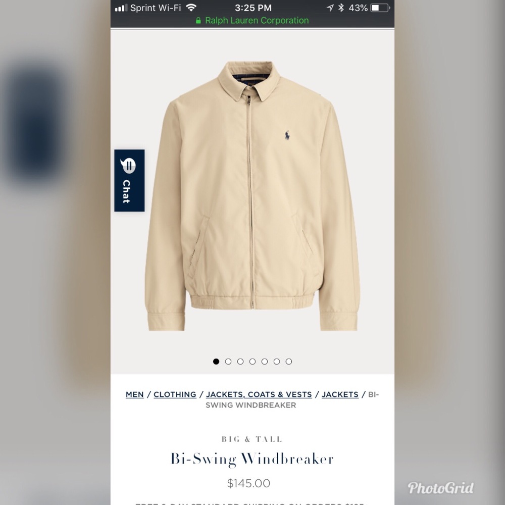 Polo Ralph Lauren Wind Breaker